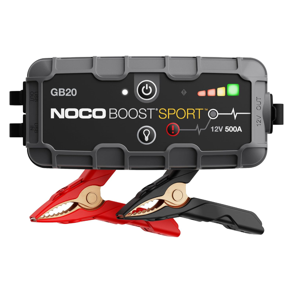 NOCO Boost GB20 500A UltraSafe Jump Starter Power Pack 12V Car Battery Booster