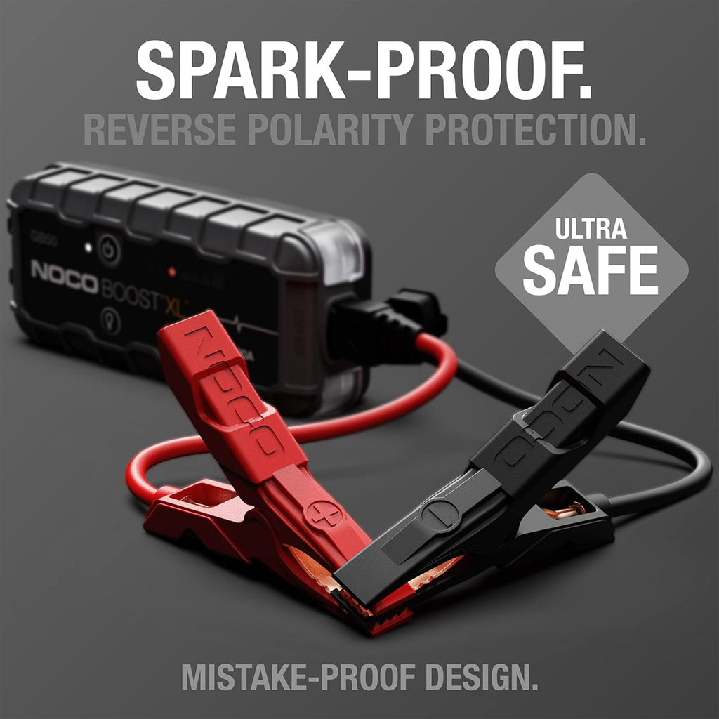 NOCO Boost GB50 1500A UltraSafe Jump Starter Power Pack 12V Car Battery Booster