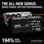 NOCO GeniusPRO50 6V/12V/24V 50A Battery Trickle Charger Maintainer Desulfator