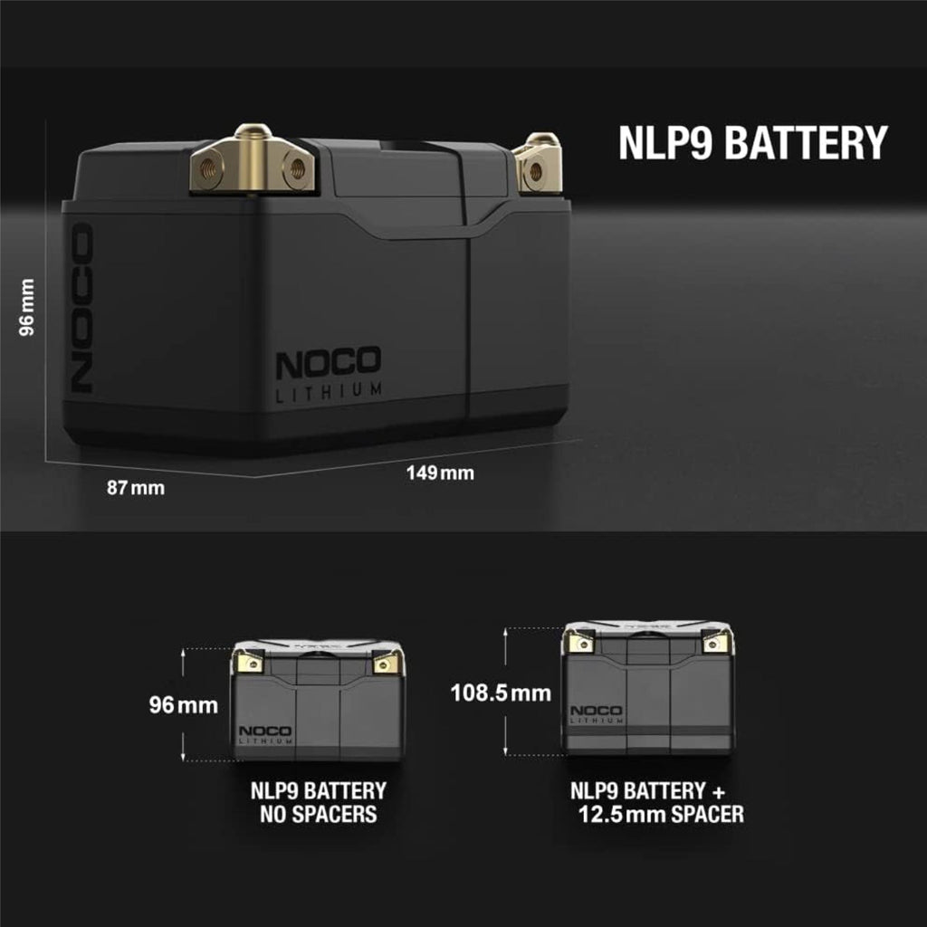 NOCO Lithium NLP9 12V 400A Group 9 Powersport Motorcycle Motorbike Battery