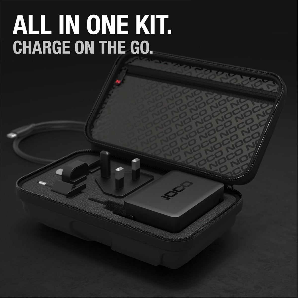 NOCO U65 65W Boost X USB-C Fast Charger for GBX45, GBX55, GBX75, and GBX155