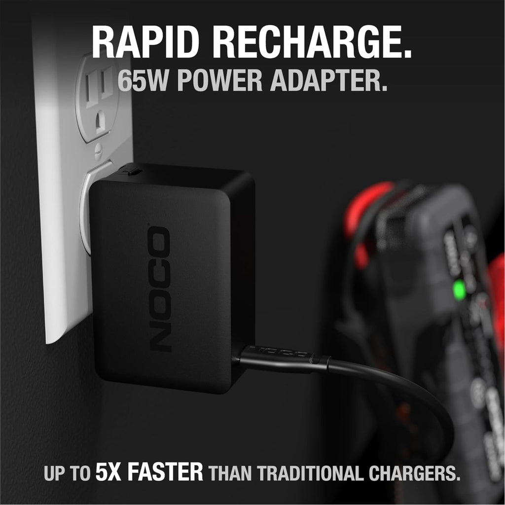 NOCO U65 65W Boost X USB-C Fast Charger for GBX45, GBX55, GBX75, and GBX155