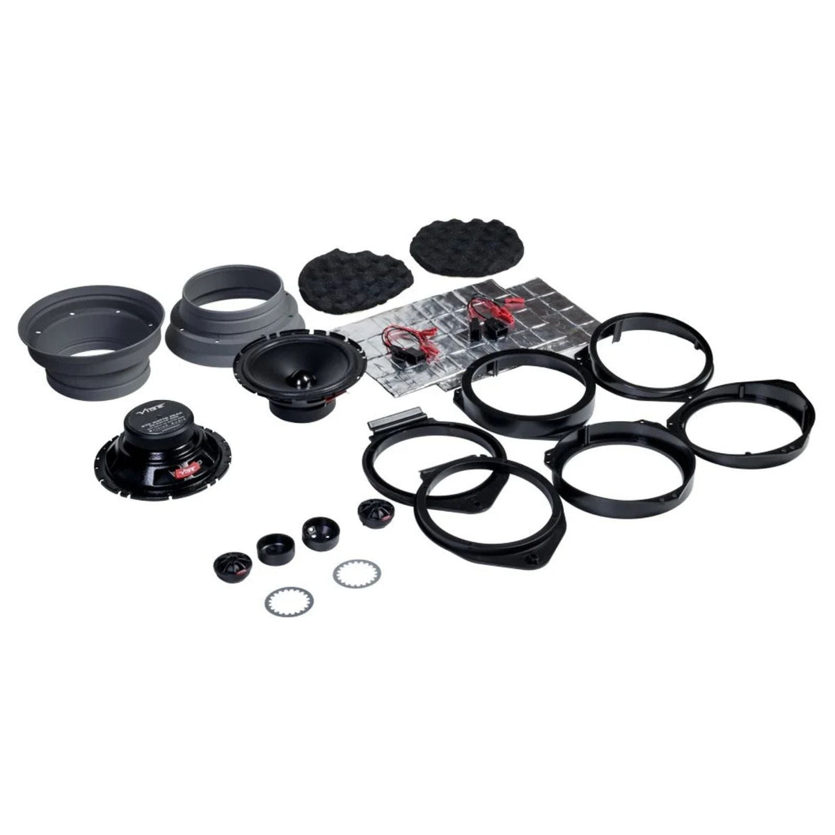 Vibe Optisound OPTIVXKT-V8 6.5 Inch Vauxhall Component Speaker Upgrade 90w RMS