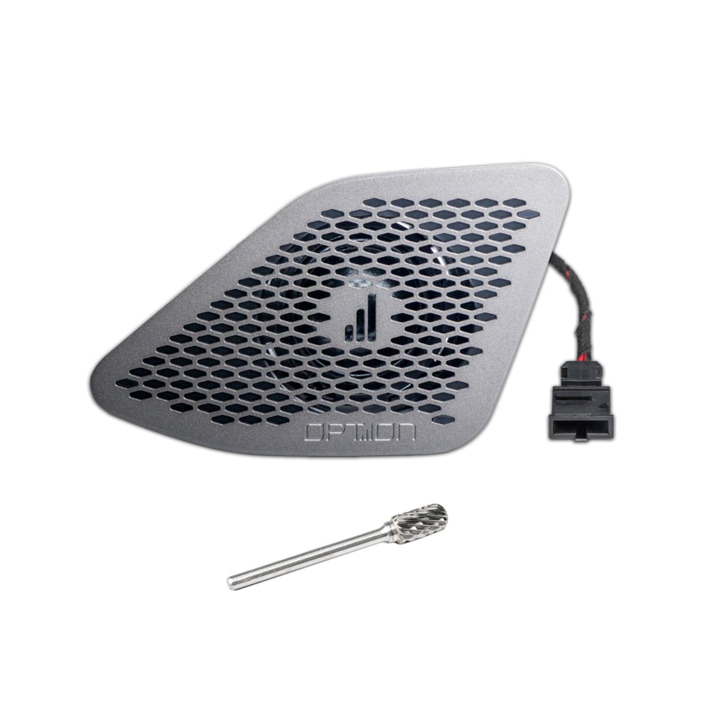 Option Audio Pro Edition VW Transporter T6.1 Tweeters with Stainless Steel Grill