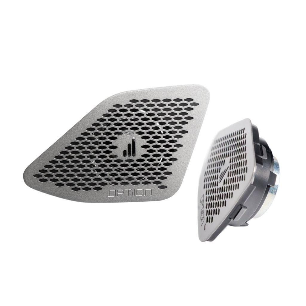 Option Audio Pro Edition VW Transporter T6 Tweeters with Stainless Steel Grill