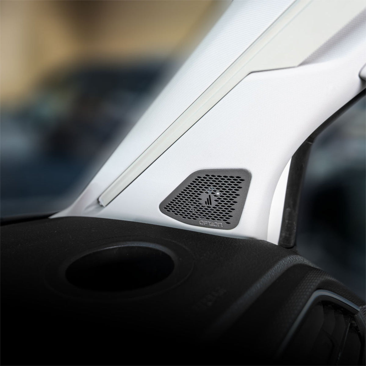 Option Audio Pro Edition VW Transporter T6.1 Tweeters with Stainless Steel Grill