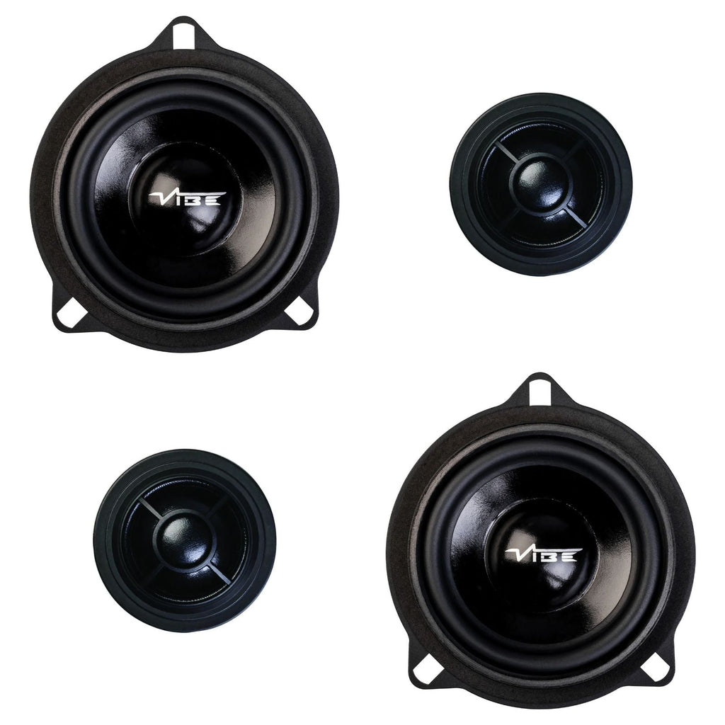 Vibe Optisound OPTISOUNDBMW4-V4 4 Inch BMW Component Speaker Upgrade 115w RMS
