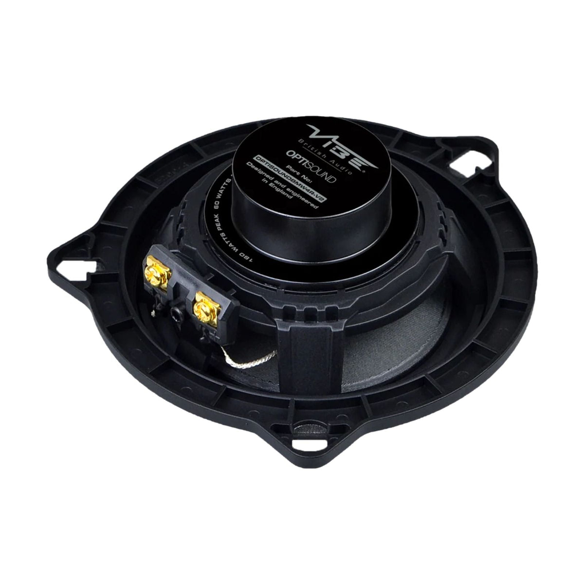 Vibe Optisound OPTISOUNDBMW4R-V2 BMW 2 Way Coaxial Speaker Upgrade 60w RMS