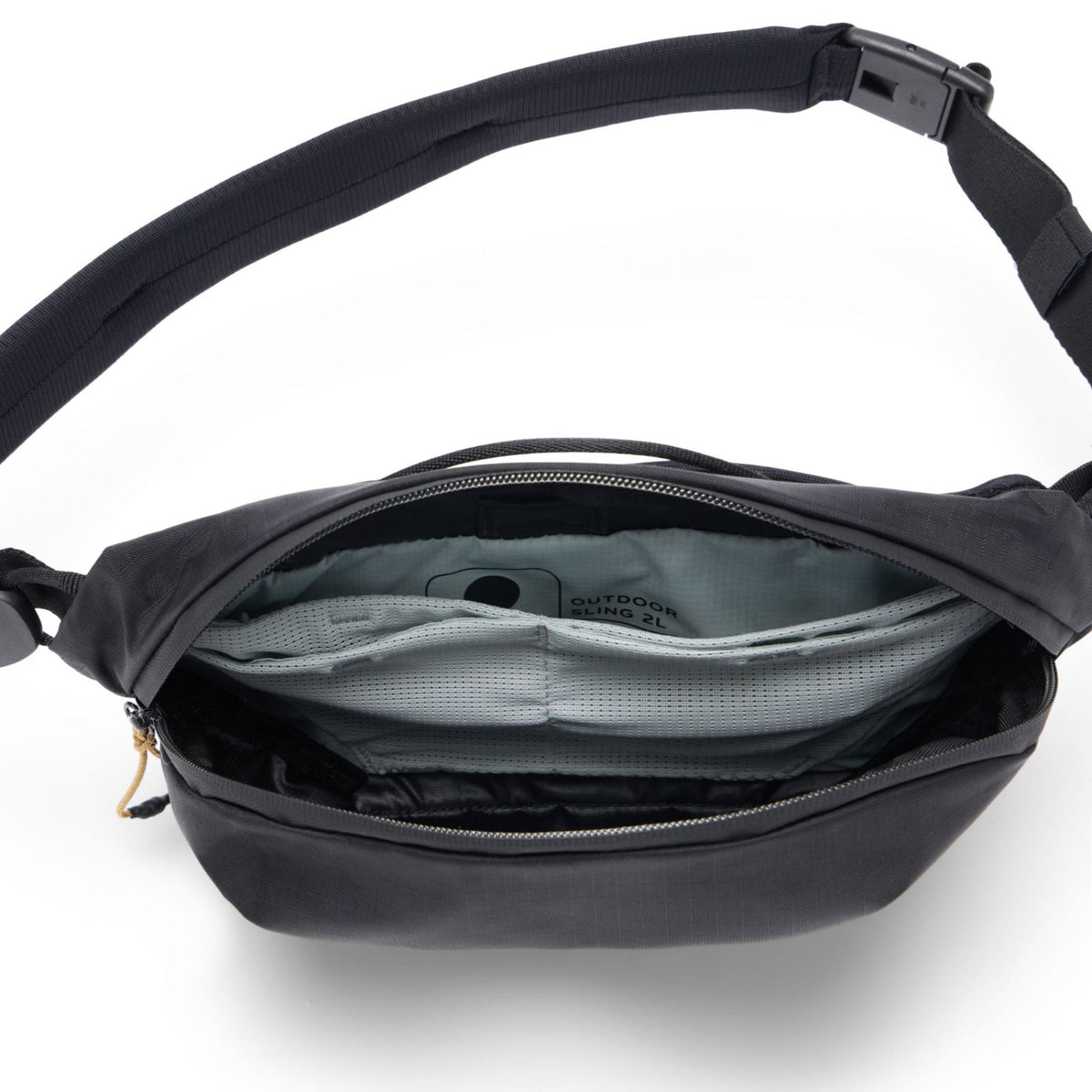 Peak Design Outdoor Sling 2L Black Ultralight Cross Body Bag Detachable Strap