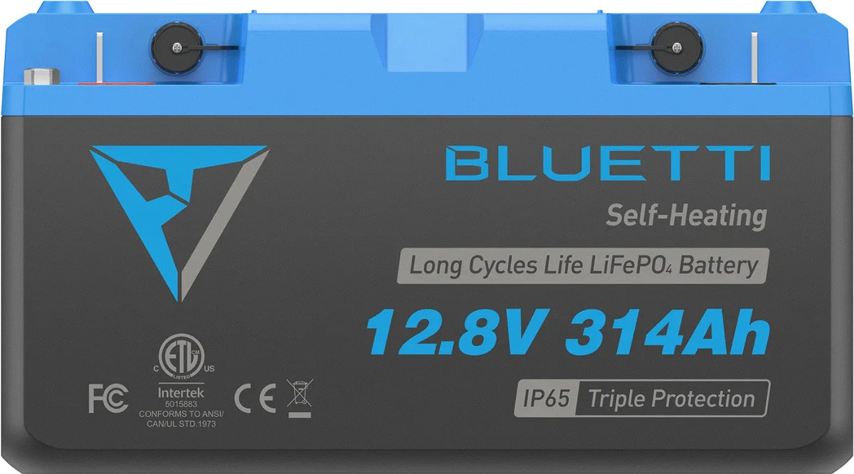 BLUETTI B1232 (12.8V-314Ah ) 4019Wh . LiFePO4 . FIRE-RESTISTANT CASE