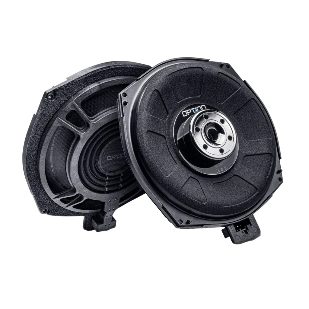 Option Audio BM-200 Plug & Play Underseat Subwoofers for BMW E F and G Series