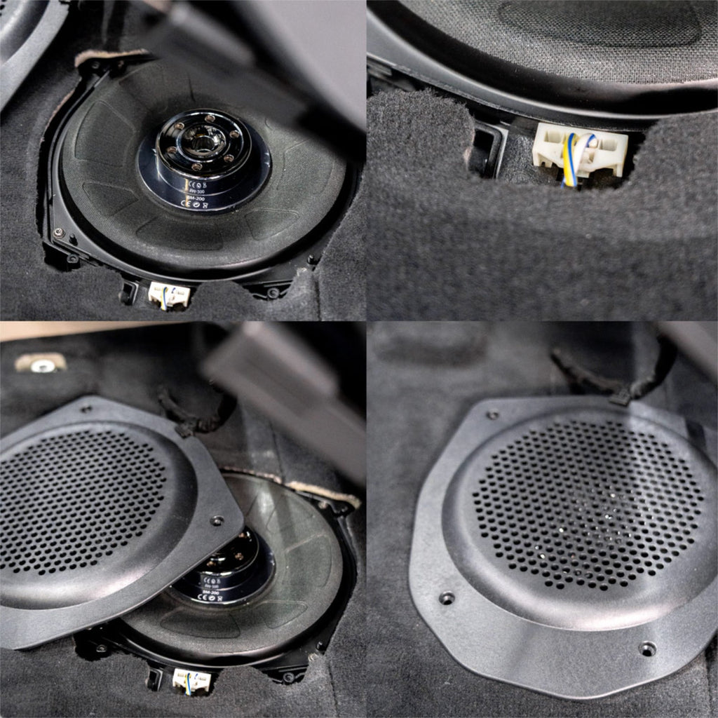 Option Audio BM-200 Plug & Play Underseat Subwoofers for BMW E F and G Series