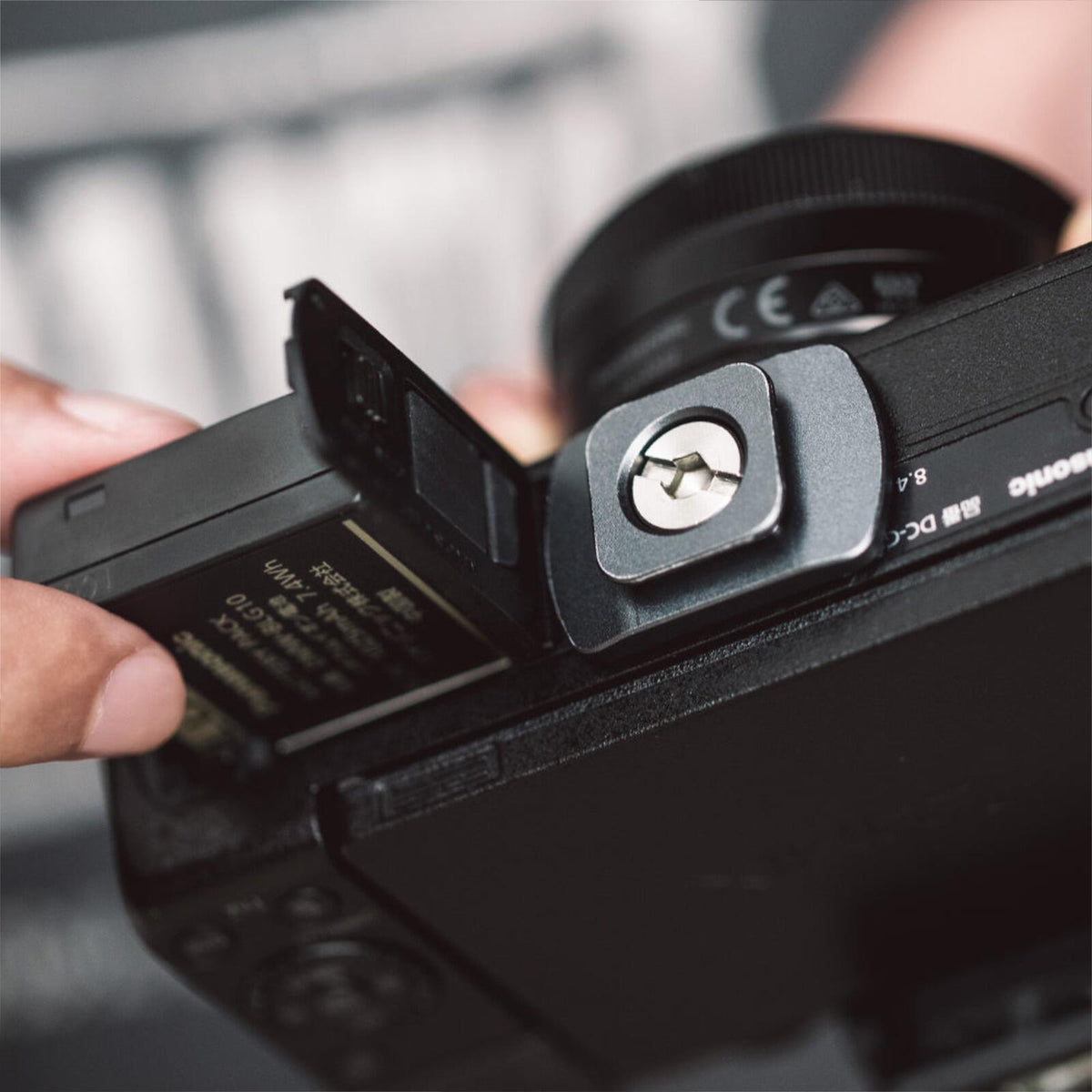PGYTECH Damping Head Quick Release Plate Snaplock Nano Compact Camera Adaptor