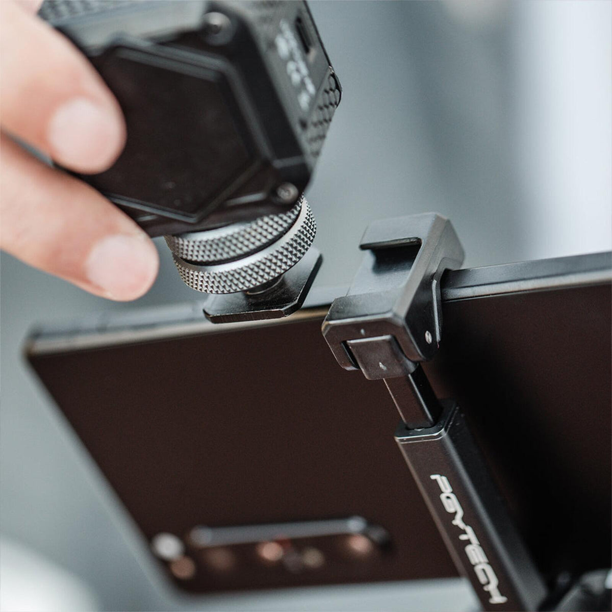 PGYTECH Mini Phone Holder Arca Swiss Mount, Cold Shoe Mount, 1/4 Inch Screw Hole