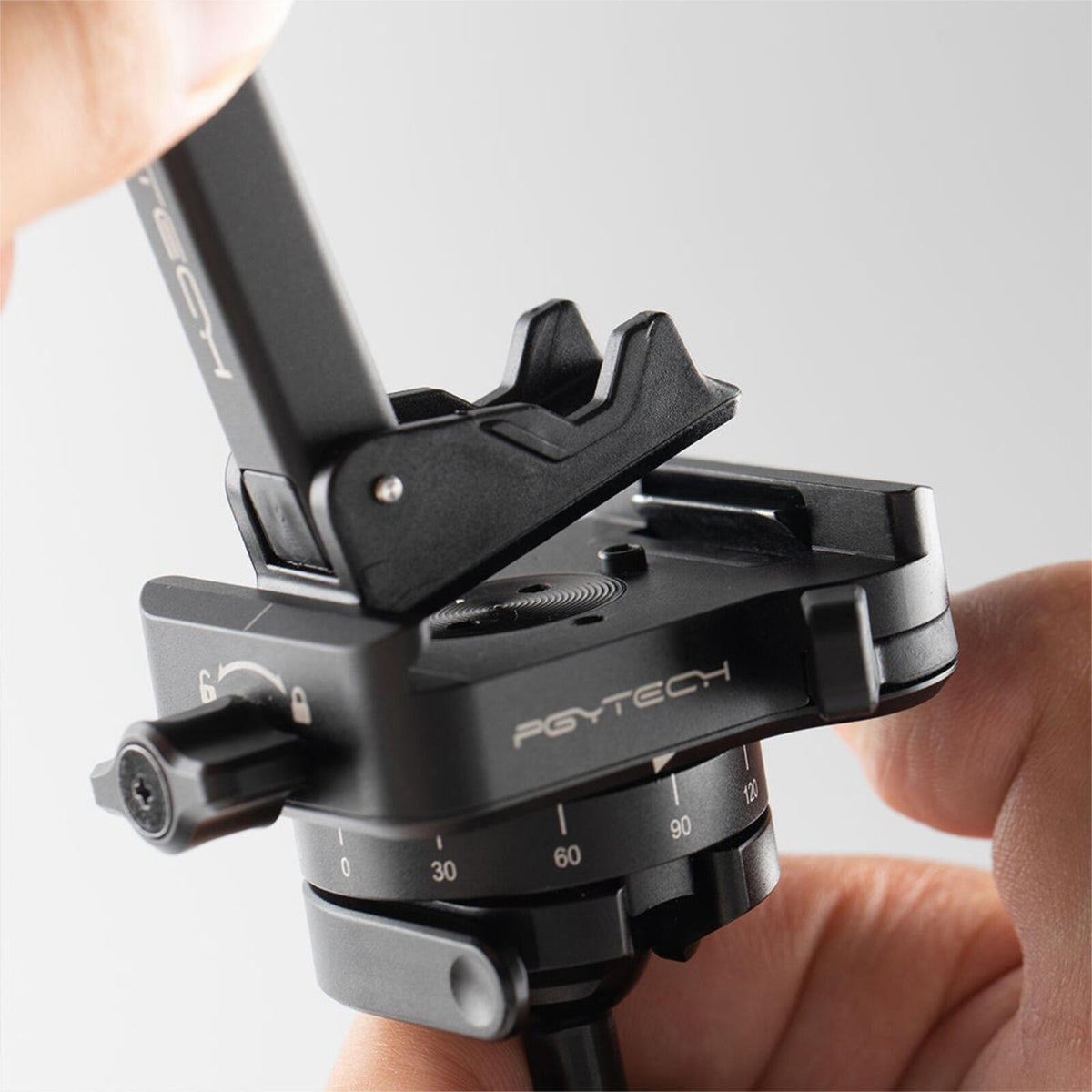 PGYTECH Mini Phone Holder Arca Swiss Mount, Cold Shoe Mount, 1/4 Inch Screw Hole