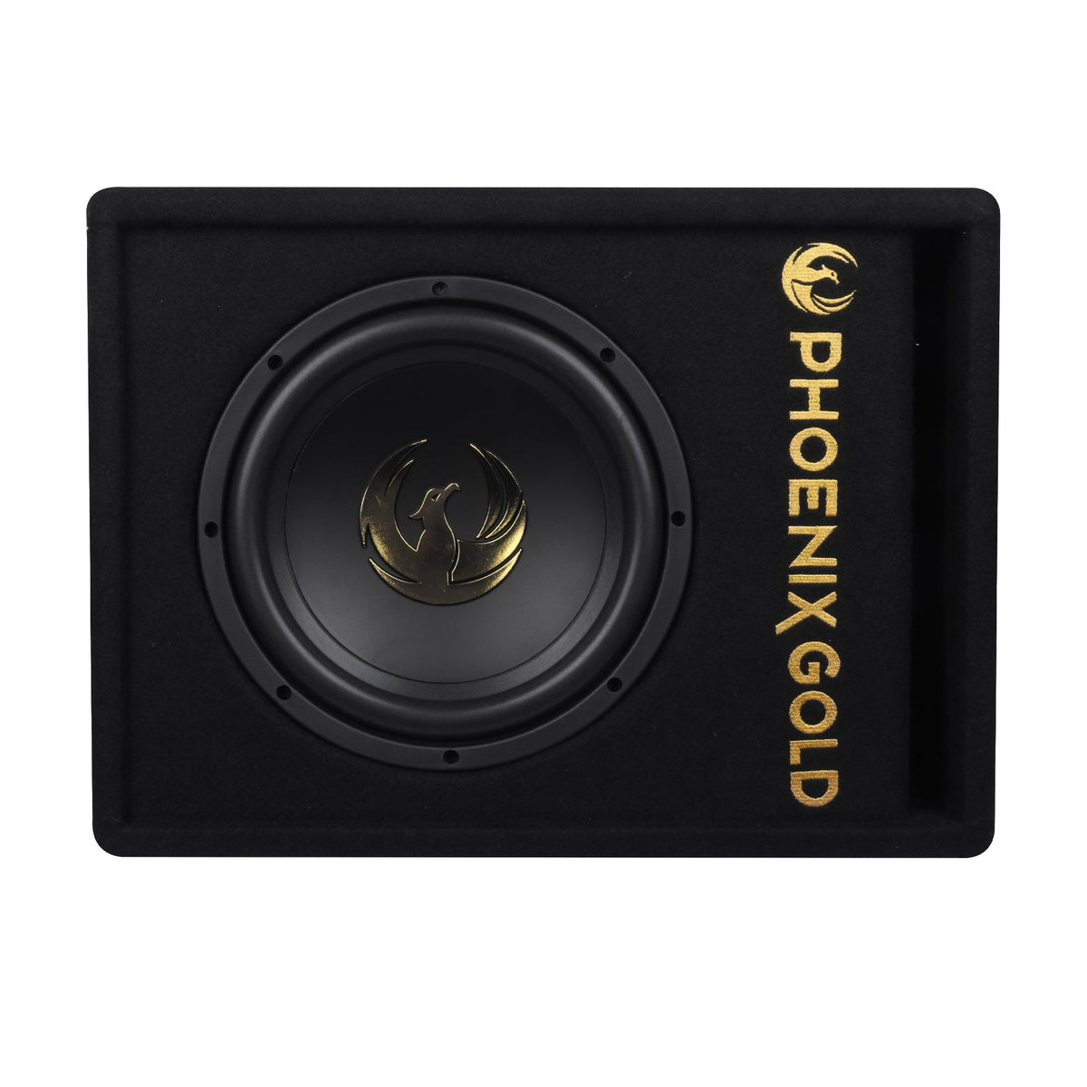Phoenix Gold Z8AB 8 Inch Active Sub Amplified Subwoofer Enclosure 125w RMS