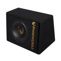 Phoenix Gold Z8AB 8 Inch Active Sub Amplified Subwoofer Enclosure 125w RMS