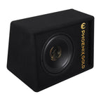Phoenix Gold Z8AB 8 Inch Active Sub Amplified Subwoofer Enclosure 125w RMS