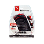 Phoenix Gold ZXK35 CCA Amplifier Wiring Kit 2 AWG Car Amp Power Kit Fuse Holder