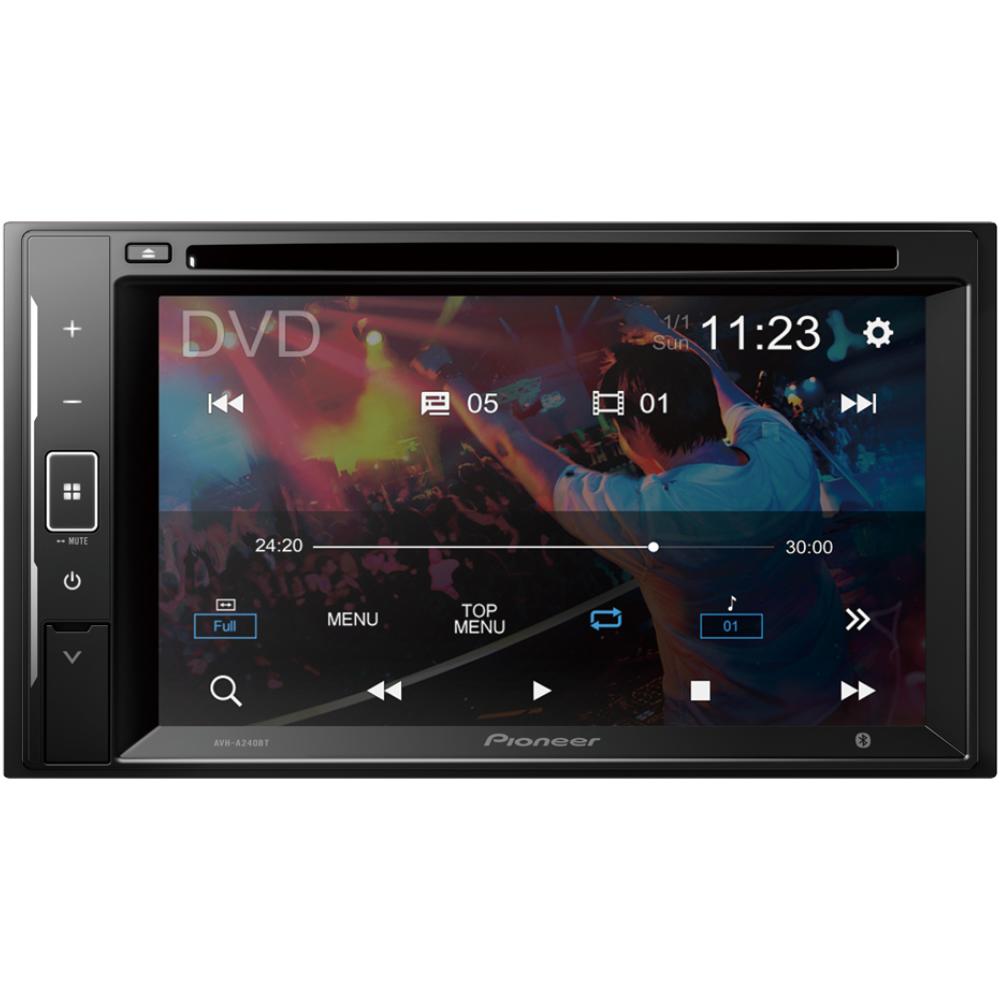 Pioneer AVH-A240BT 6.2" CD DVD Double Din Bluetooth USB Radio Car Stereo
