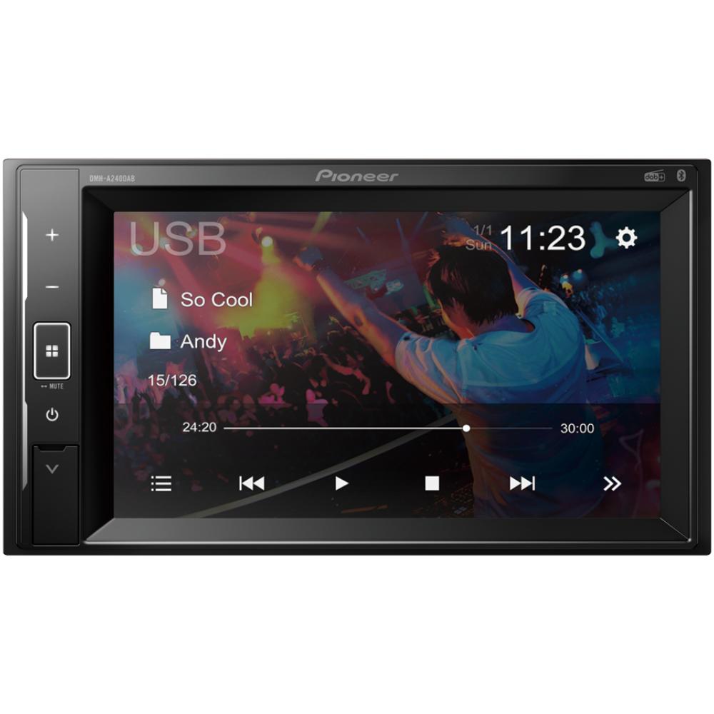 Pioneer DMH-A240DAB 6.2" Double Din Bluetooth USB DAB Digital Radio Car Stereo