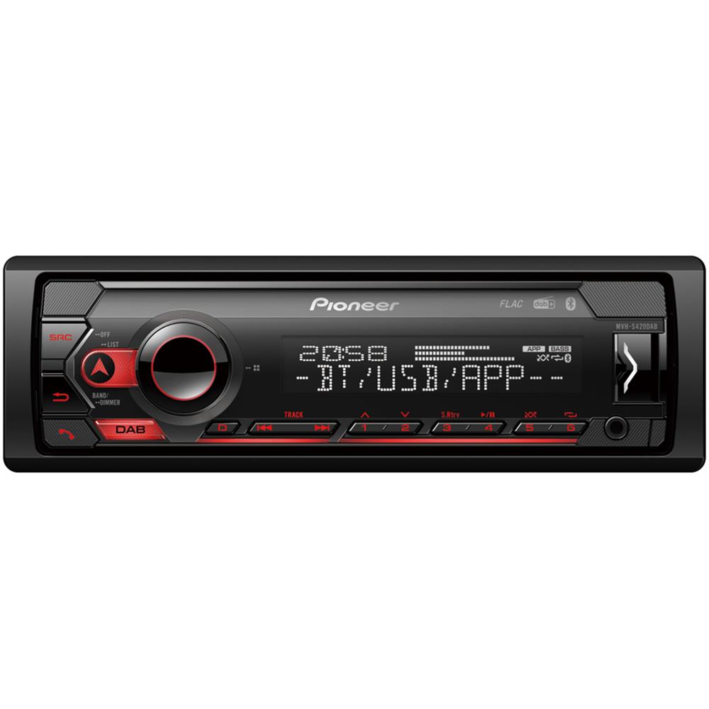 Pioneer MVH-S420DAB Mechless DAB Radio Bluetooth USB Spotify iPhone Car Stereo