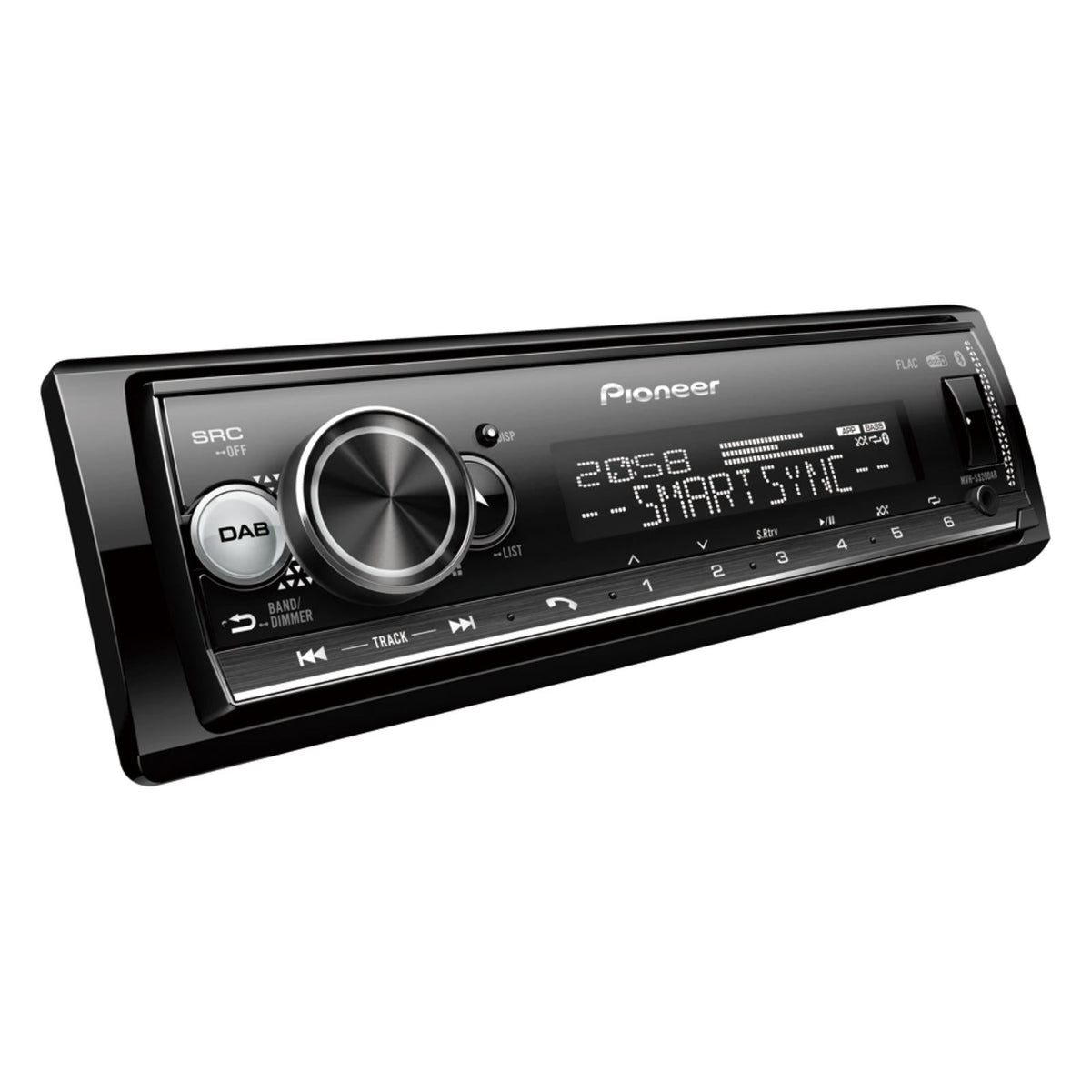 Pioneer MVH-S520DAB Mechless Bluetooth Spotify USB DAB iPhone Car Radio Stereo