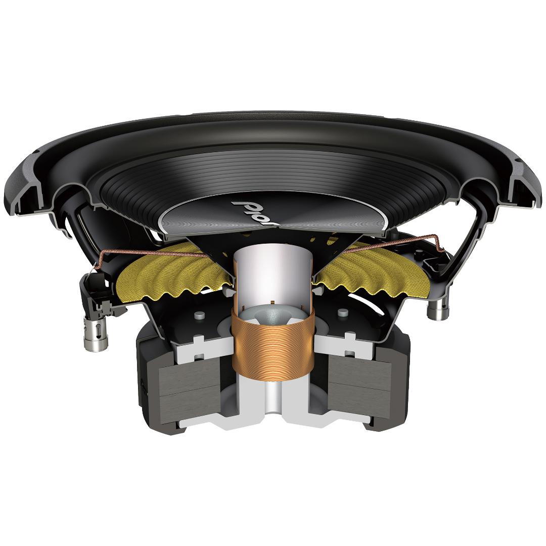 Pioneer TS-A250D4 Sub 10" 25cm Dual Voice Coil Subwoofer 400w RMS