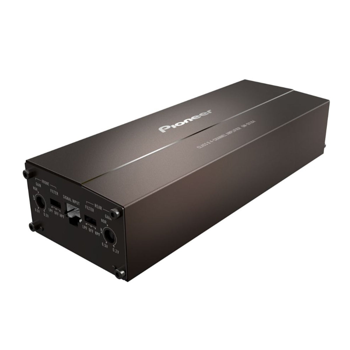 Pioneer GM-DX104 Amp Compact Micro Class D Hi-Res 4 Channel Amplifier 4x45w