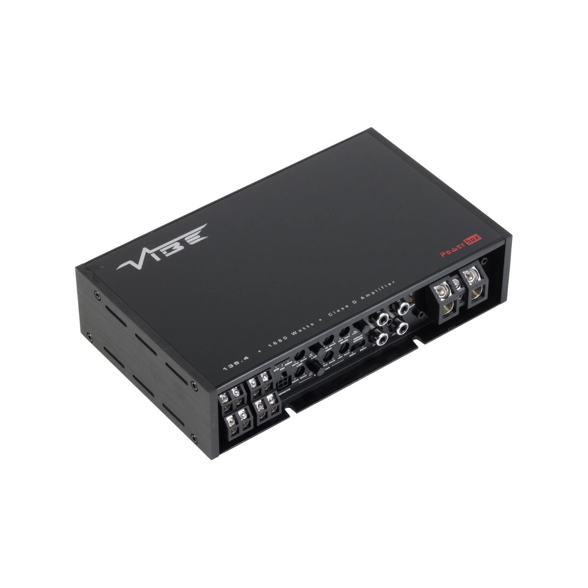 Vibe Powerbox 135.4-V5 Amp Compact Micro Class D 4 Channel Car Stereo Amplifier