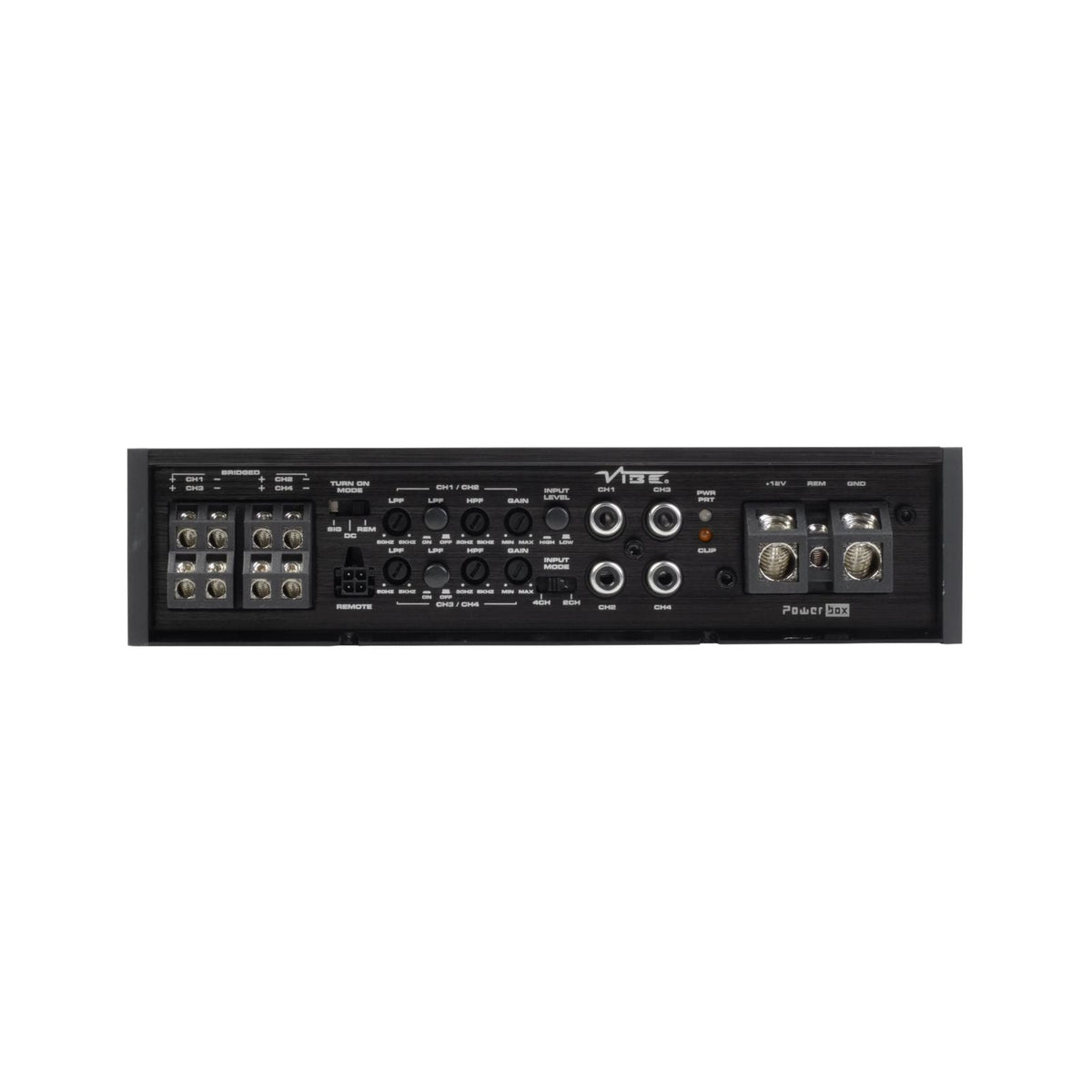 Vibe Powerbox 135.4-V5 Amp Compact Micro Class D 4 Channel Car Stereo Amplifier