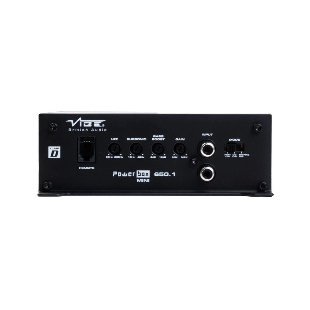 Vibe Powerbox 650.1M-V5 Amp Class D 1 Channel Mono Car Subwoofer Amplifier