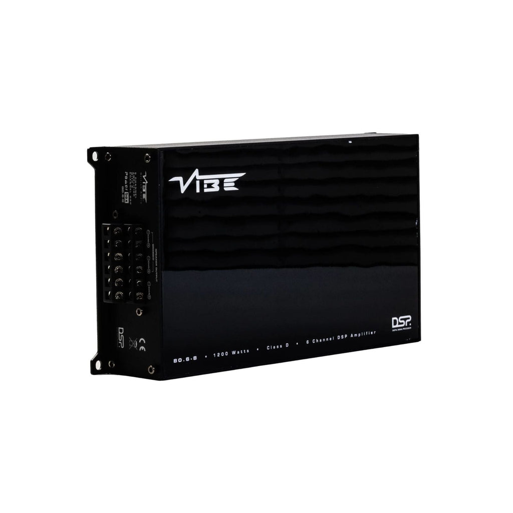 Vibe Powerbox 80.6-8DSP Amp Compact Micro Class D 6 Channel Car Stereo Amplifier