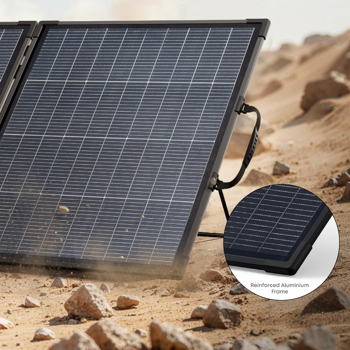 Anker SOLIX 200w Bifacial Portable Solar Panel PS200 for C1000, C2000, F3000