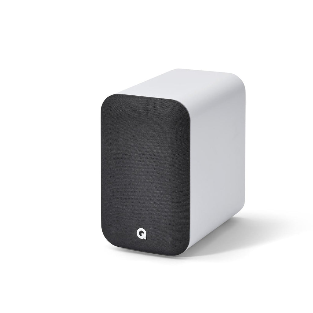Q Acoustics M20 Wireless Powered Bookshelf Speakers aptX HD Bluetooth 5 White