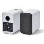 Q Acoustics M20 Wireless Powered Bookshelf Speakers aptX HD Bluetooth 5 White
