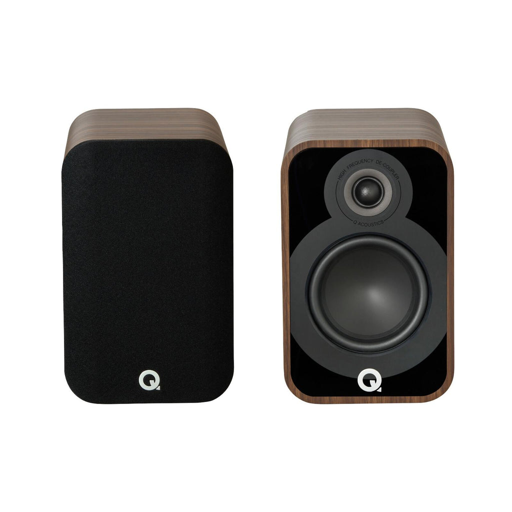 Q Acoustics 5020 Bookshelf Speakers Stand Mount 5000 Series Rosewood QA5026