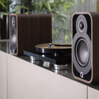 Q Acoustics 5020 Bookshelf Speakers Stand Mount 5000 Series Rosewood QA5026