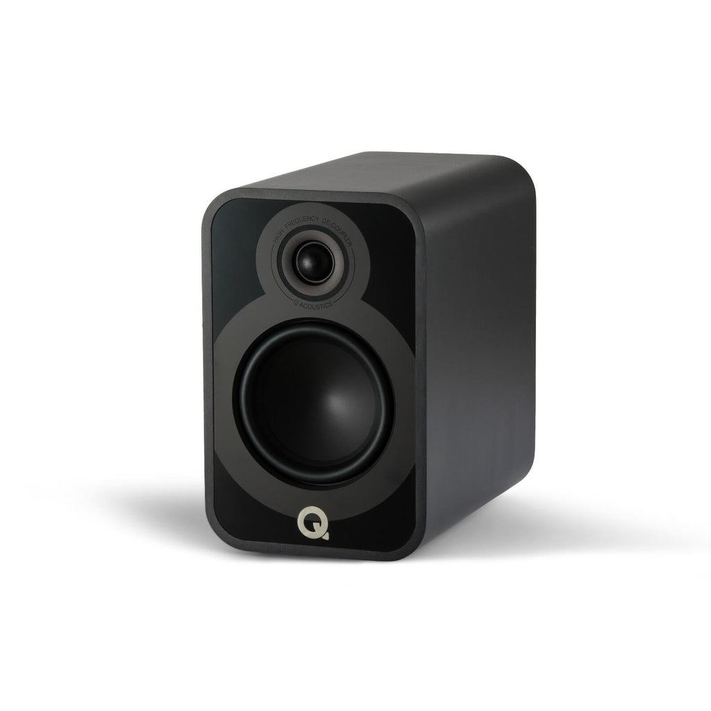 Q Acoustics 5020 Bookshelf Speakers Stand Mount 5000 Series Satin Black QA5022
