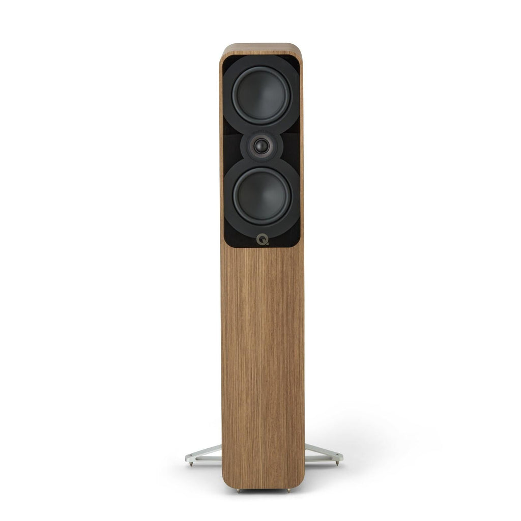 Q Acoustics 5040 Floorstanding Speakers HI-FI Home Cinema Holme Oak QA5048