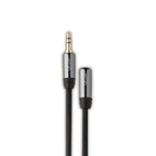 QED Performance QE7301 Headphone Extension 3.5mm Cable Jack to Socket AUX 1.5m
