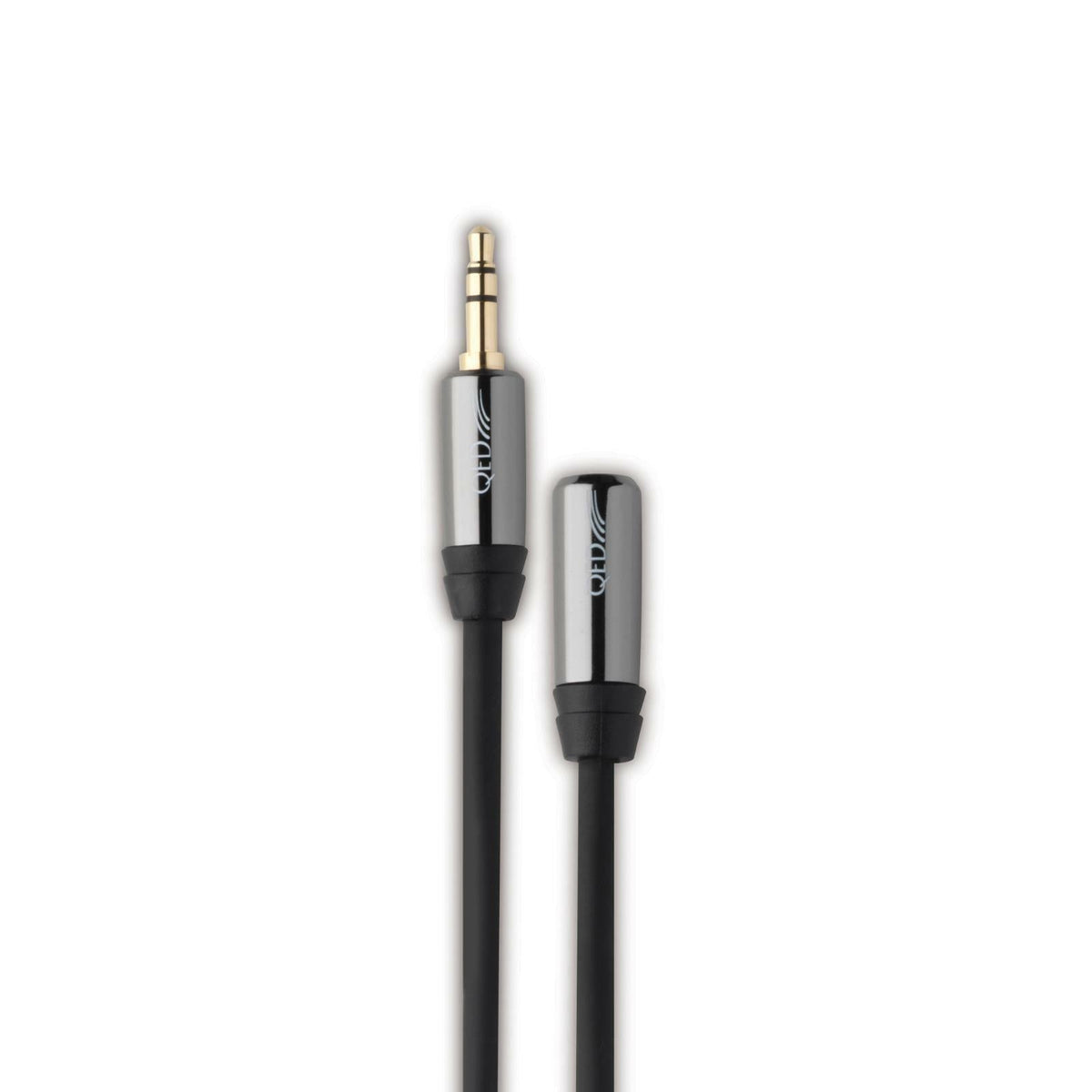 QED Performance QE7301 Headphone Extension 3.5mm Cable Jack to Socket AUX 1.5m