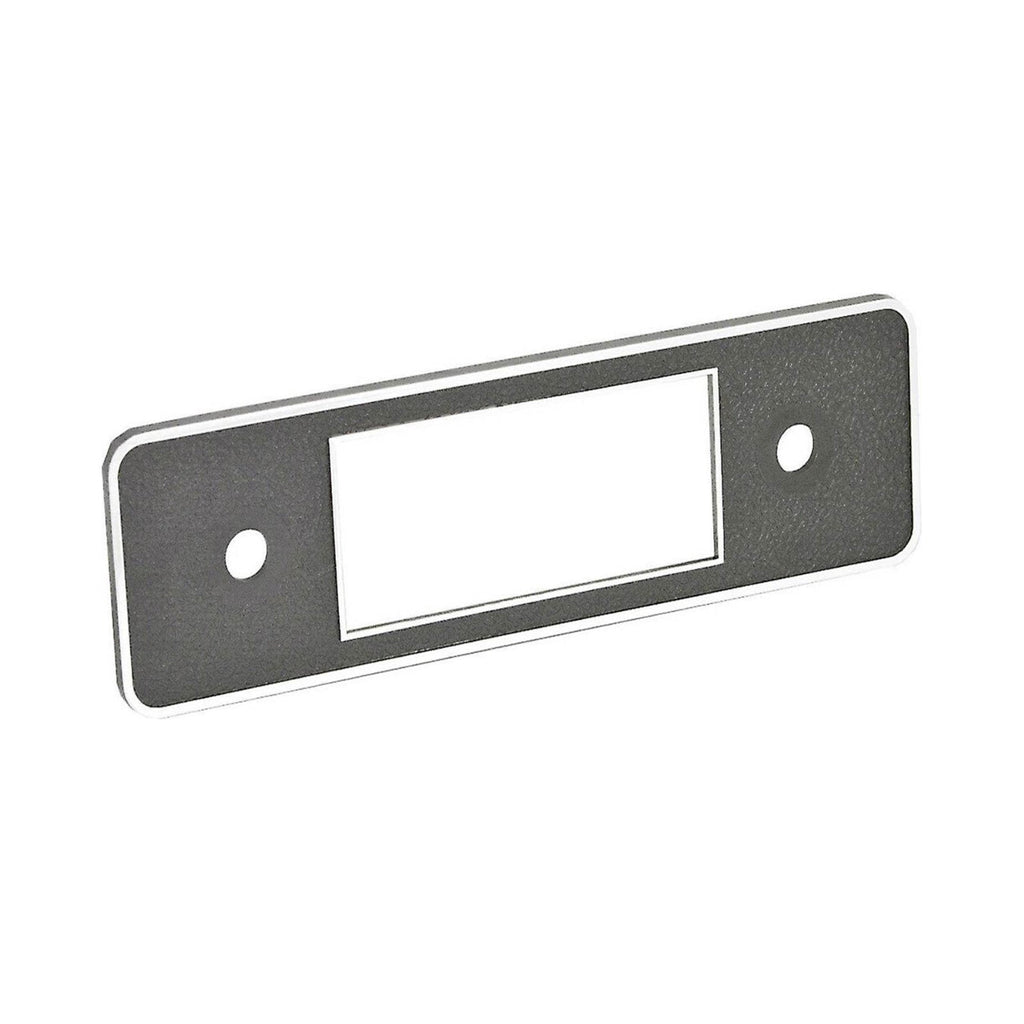RetroSound Faceplate Black and Chrome with Metal Brackets 502-292 for RetroRadio