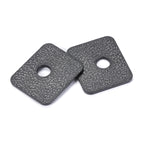 RetroSound Faceplate Chrome with Black Pebbled Inserts 308-409 for RetroRadio