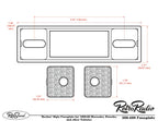 RetroSound Becker Style Motor 2 Bluetooth Black Pebbled Chrome Classic Stereo