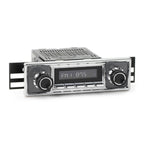 RetroSound Becker Style Motor 4 DAB Bluetooth Pinstripe Chrome Classic Car Radio