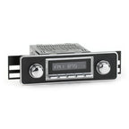 RetroSound Euro Style Motor 4 DAB Radio Bluetooth Chrome & Black Classic Stereo