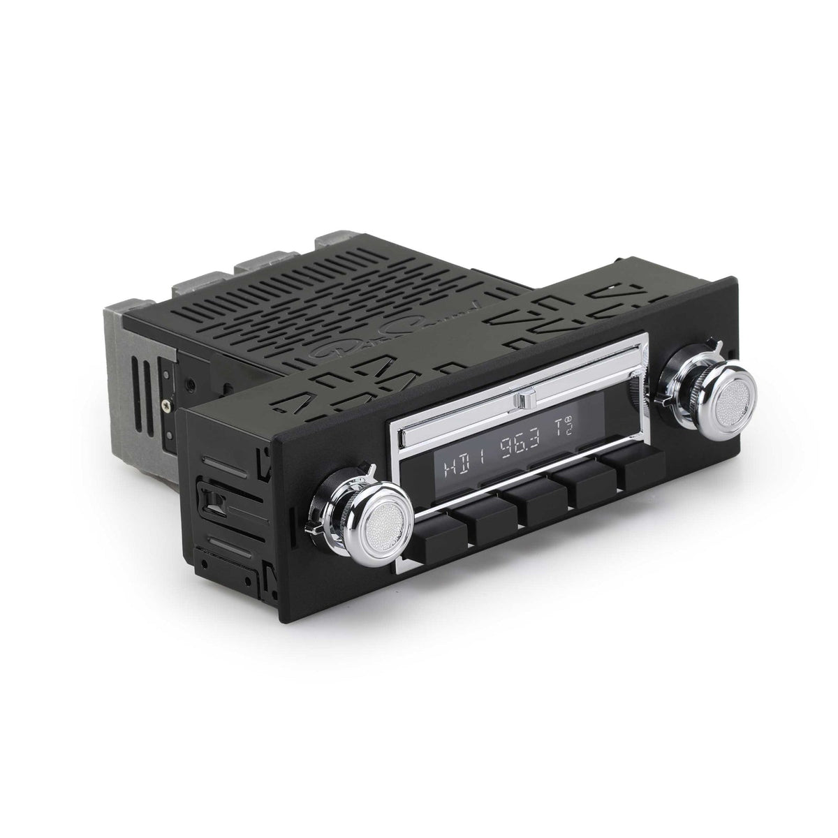 RetroSound Liberty Motor 1 DAB FM Radio Bluetooth Black & Chrome Classic Stereo