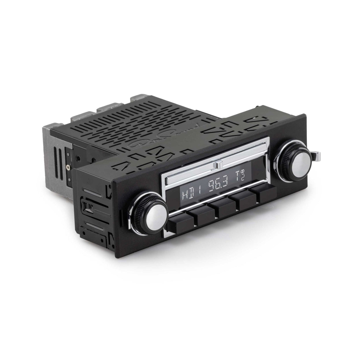 RetroSound Liberty Motor 4 DAB FM Radio Bluetooth Black & Chrome Classic Stereo