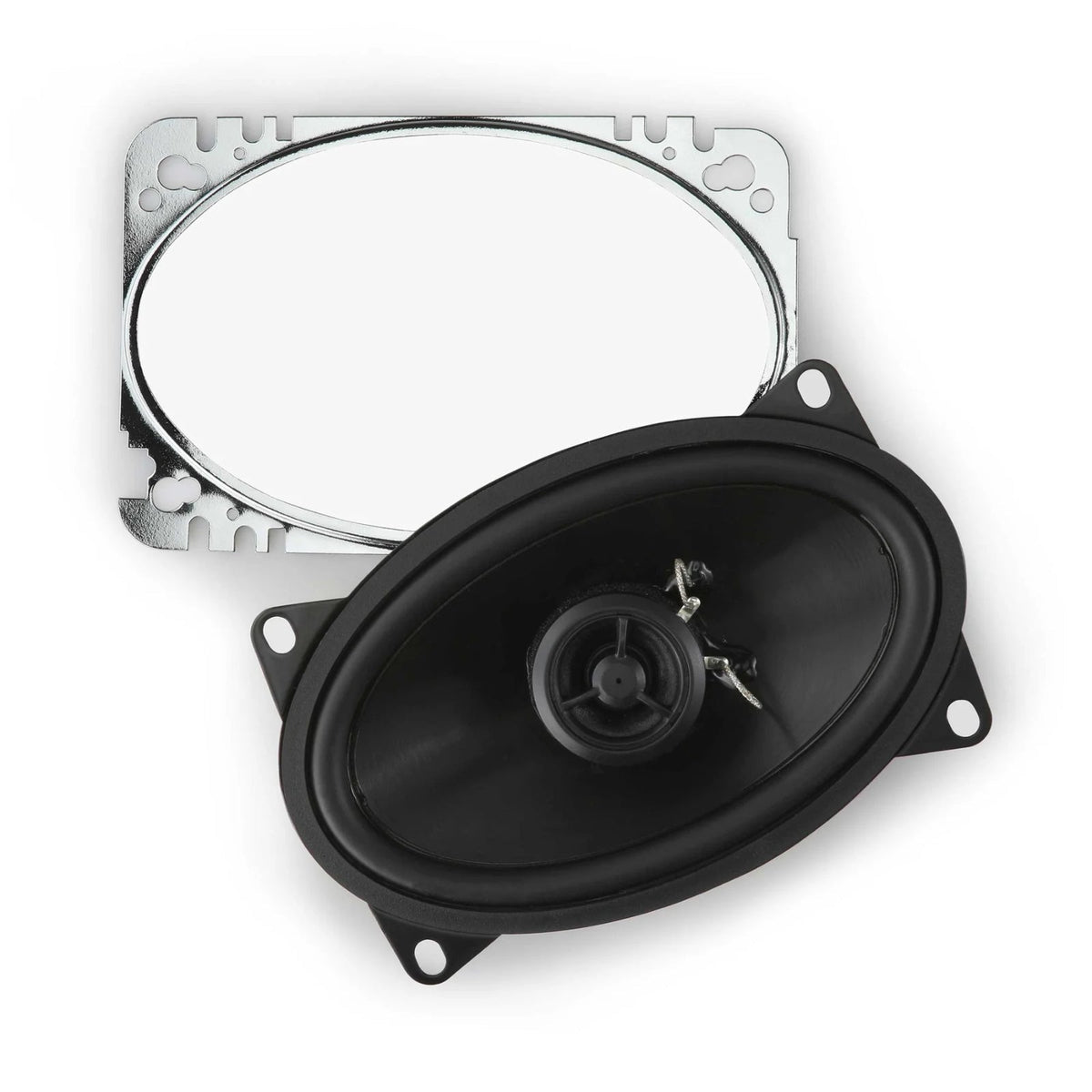 RetroSound Premium Stereo Speakers 4x6 Inch with Grills Sold as a Pair 25w RMS